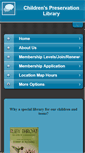Mobile Screenshot of childrenspreservationlibrary.com